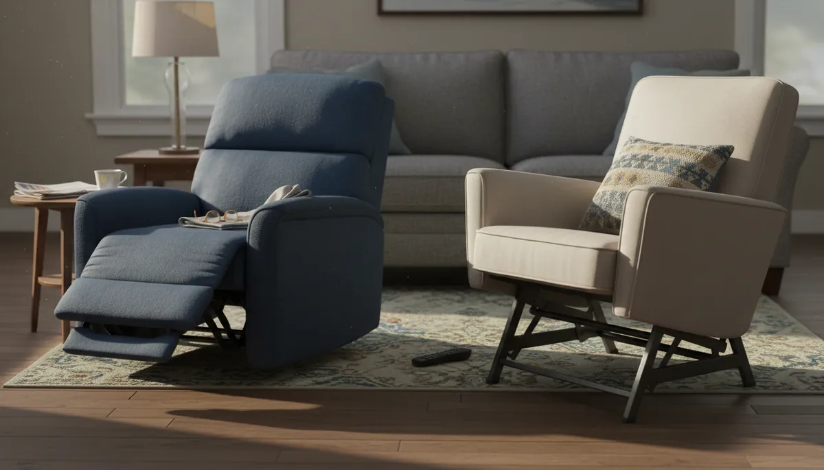 Différence entre fauteuil releveur et élévateur