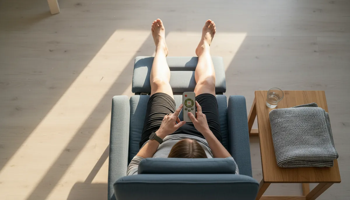 Fauteuil relax bon pour les jambes