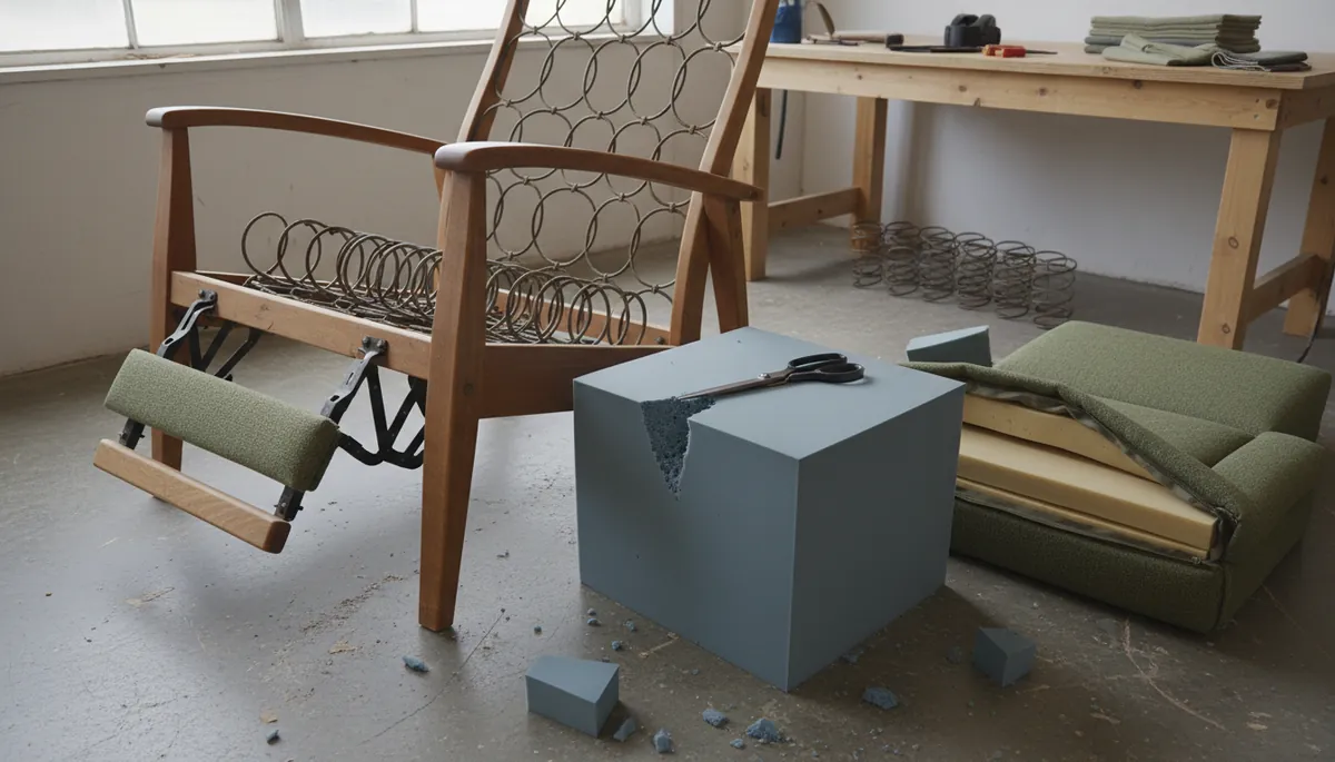 Fauteuil relax mousse haute densité
