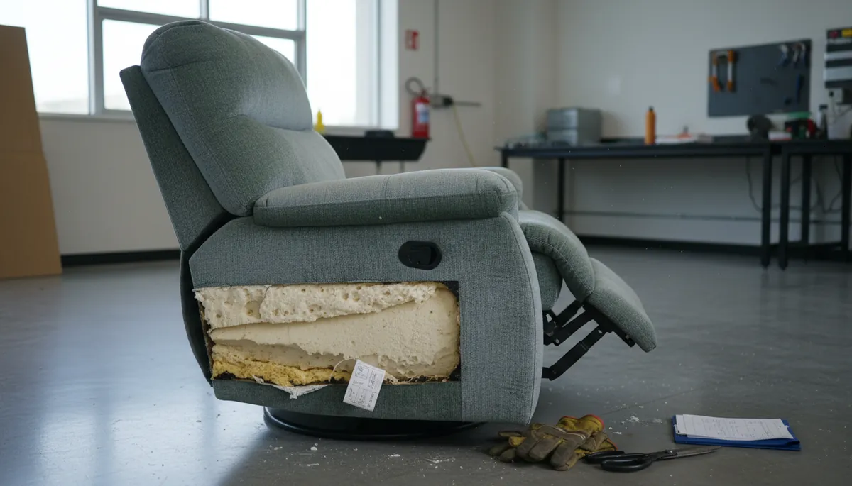 Fauteuil relax résistance au feu